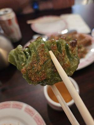 Fried pork and chive dumplings (one of my fav)