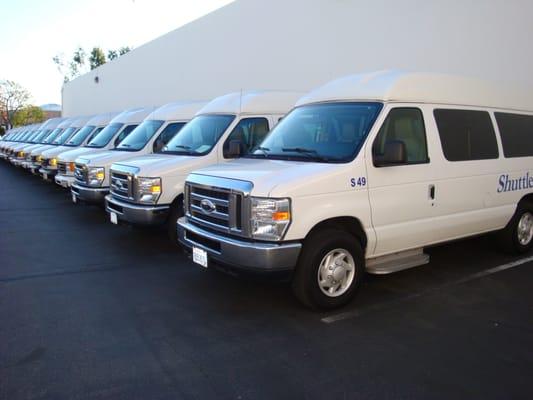 Wheelchair and gurney vans.