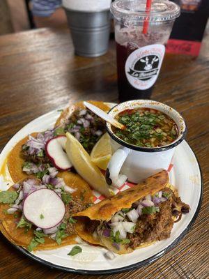 La Birrieria Red Tacos