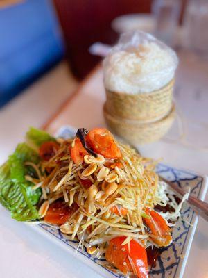 Laos Style Papaya Salad