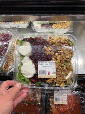 The only premade salad they have