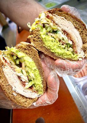 Turkey bacon avocado