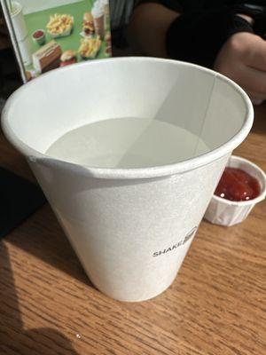 Free tiny water cup