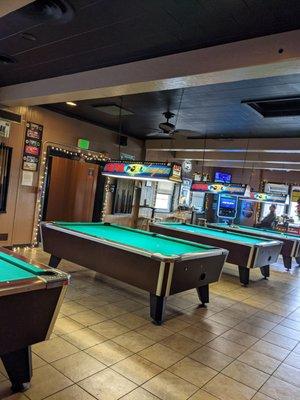 Pool tables