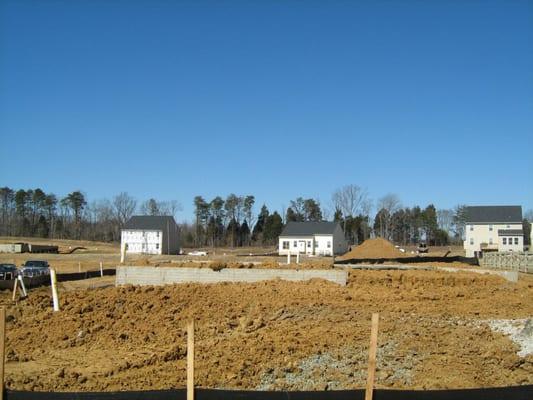 Immediate delivery new homes on level lots in Fredericksburg VA