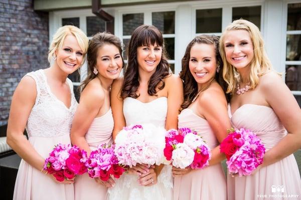 Bride with Bridesmaid
 Rick and Ashley Shafer Wedding 6.26.2015
 L'Auberge Del Mar