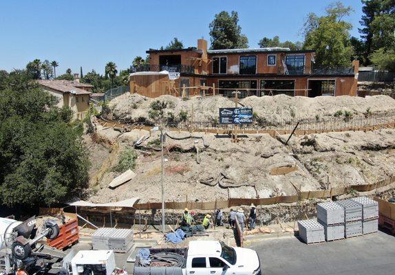 Encino hills progress