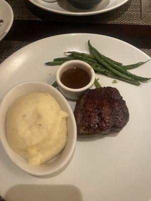 8 Oz. Center Cut Choice Filet Mignon, Creamy Potato Puree