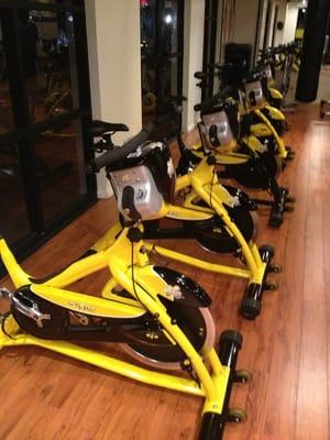 Really nice spin bikes