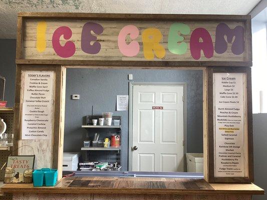 Ice cream station