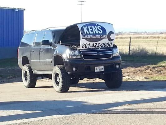 DURAMAX DIESEL CONVERSION DONE TO THIS 2007 2500 SUBURBAN. YEP WE DID IT HERE!