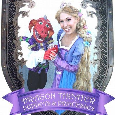 Dragon Theater Puppets and Princesses for the children