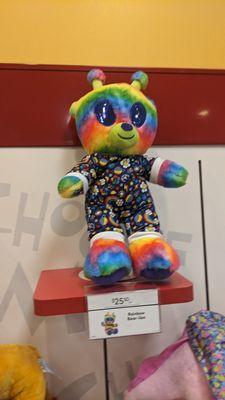 the rainbow bear-lien plushie (i got myself one of these!)