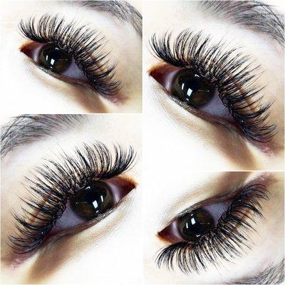 volume lash set by vivian