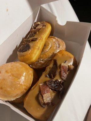 Maple bacon donuts