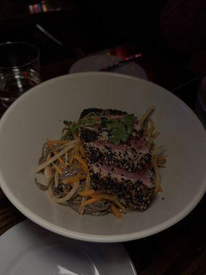 Pan seared tuna