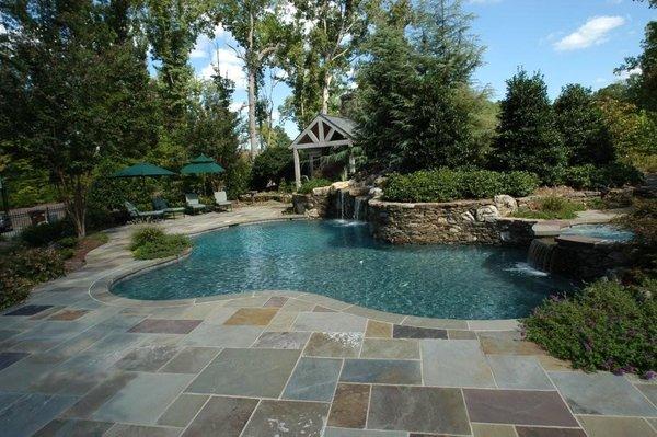 Pennsylvania Bluestone Pool-Deck