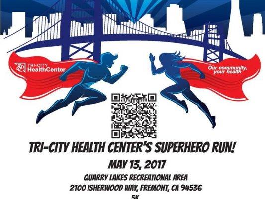 Superhero Run! May 13th.