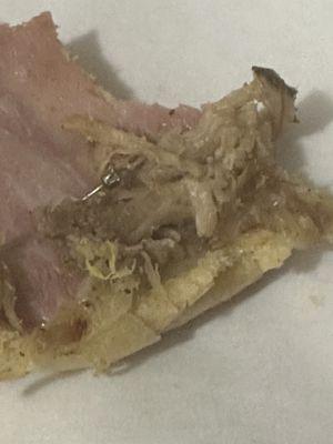 Cuban sandwich with an earring inside!