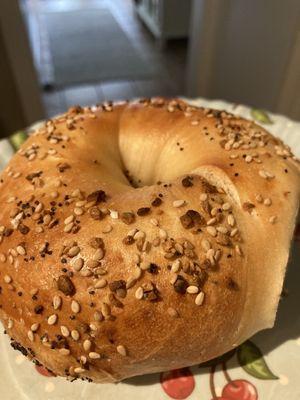 Great bagel! Soft inside with a nice outside crust