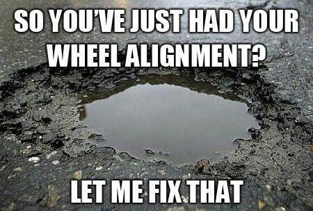 That's why I have the lifetime alignment. Has paid off.