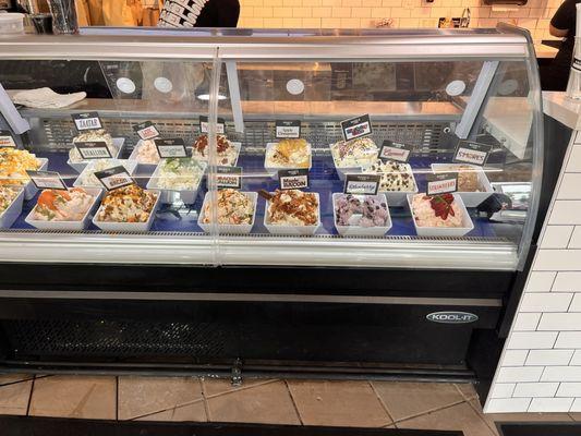 Cream cheese display case