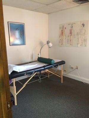 One of the treatment rooms