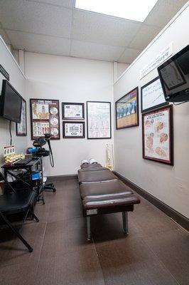 Specific spinal adjustment room