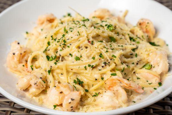 Shrimp Cacio E Pepe