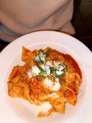 Pappardelle al Ragu di Salsiccia