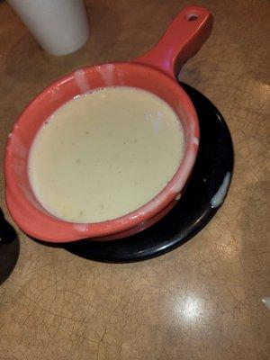 Large cheese dip