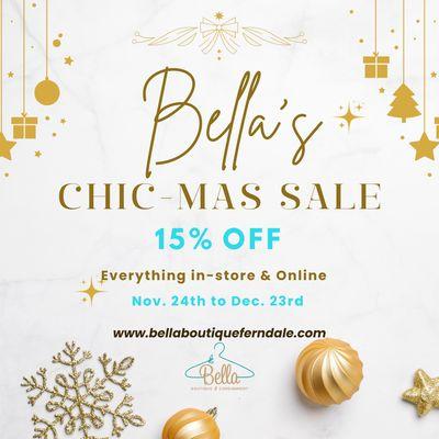 Chic-Mas Sale