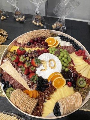 Charcuterie board for 15-20 people