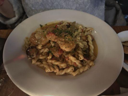 Jambalaya pasta.