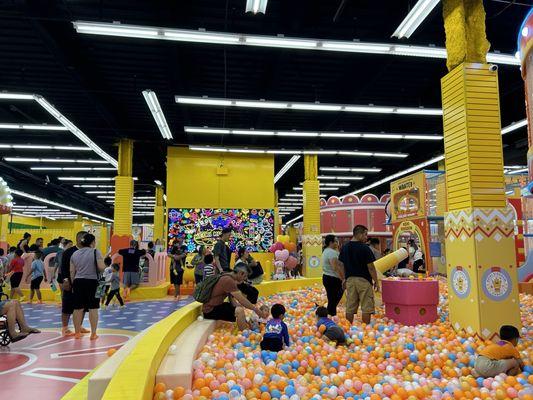 Ball pit slides and other things