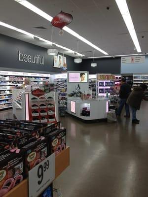 The cosmetic section