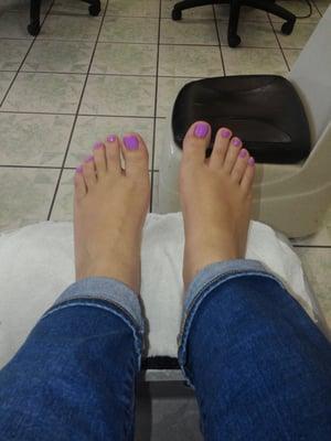 Wonderful relaxing pedicure!