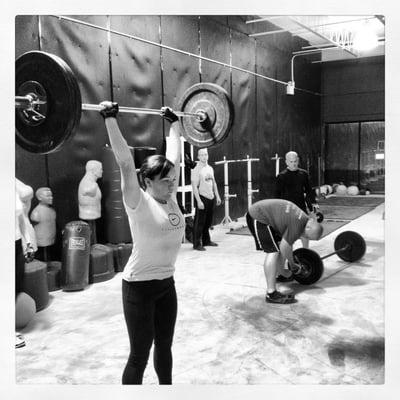 Coach Kristin getting stronger with our Furions