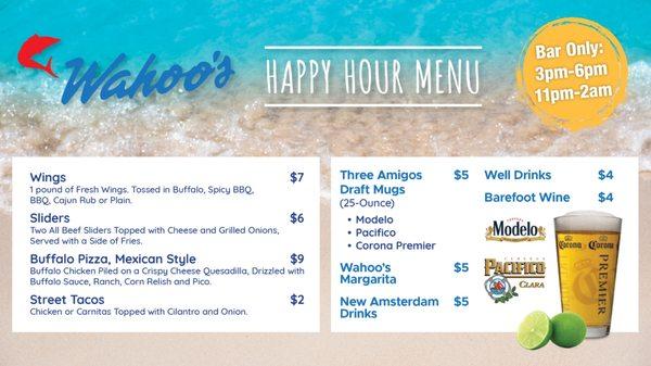 Happy Hour Menu