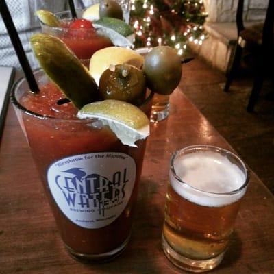 Bloody Mary with Beer Back