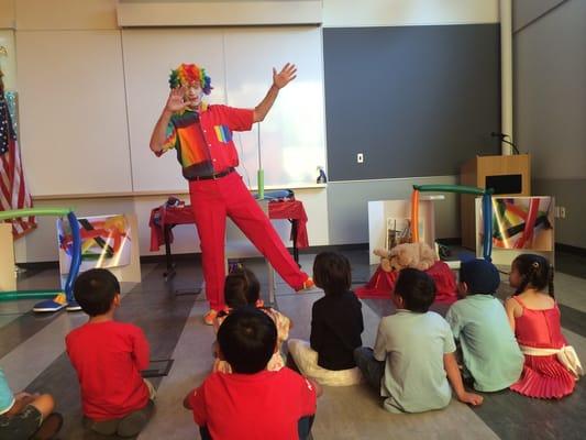 A summer reading program called the balloon city.