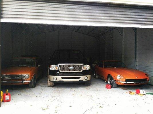 3 in the garage.