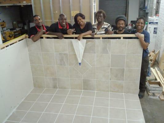 Tiling class I teach