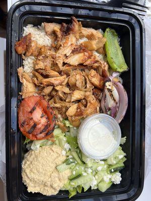 Chicken Shawarma Plate