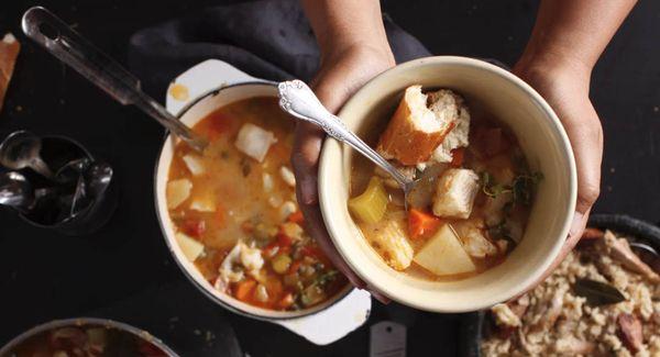 Delicious soups in Harlem from Melba's