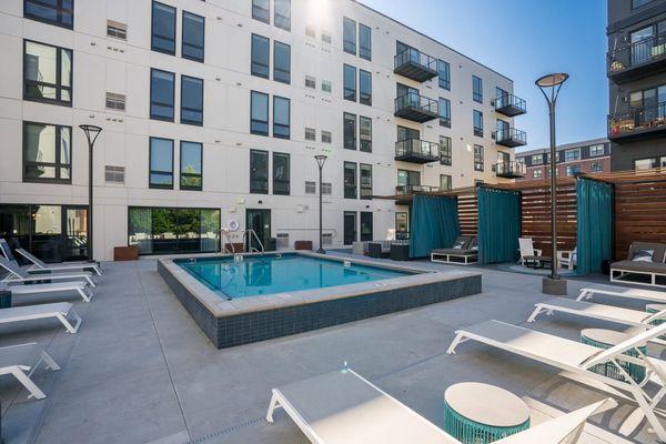 Pool and Sun Deck Area