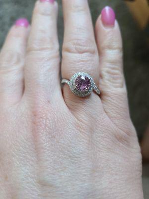 Ali helped me order in this beautiful sapphire stone that I had set into this amazing setting they had.