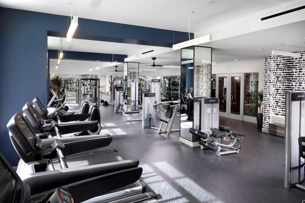 24-hr 3,000-SF Fitness Center