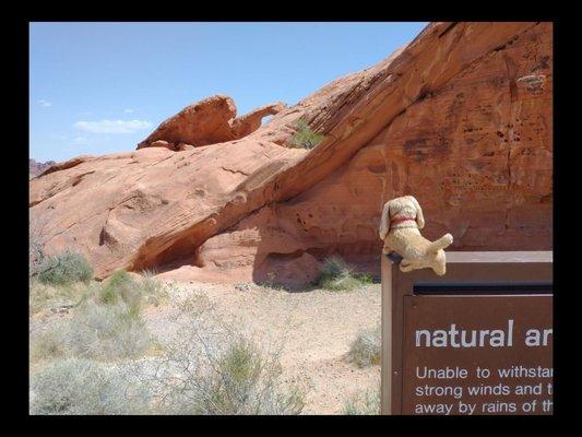 Me at natural arch rock.