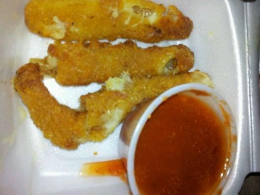 Horrible mozzarella sticks